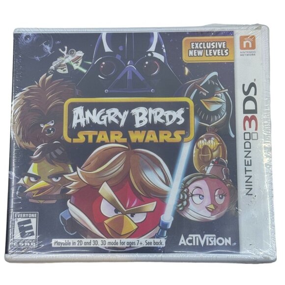 Angry Birds Star Wars Nintendo 3DS Game New Sealed - Picture 1 of 2